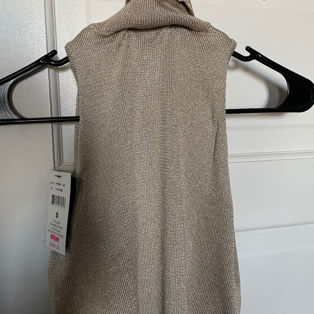 Ralph Lauren Gold-beige Sleeveless Top